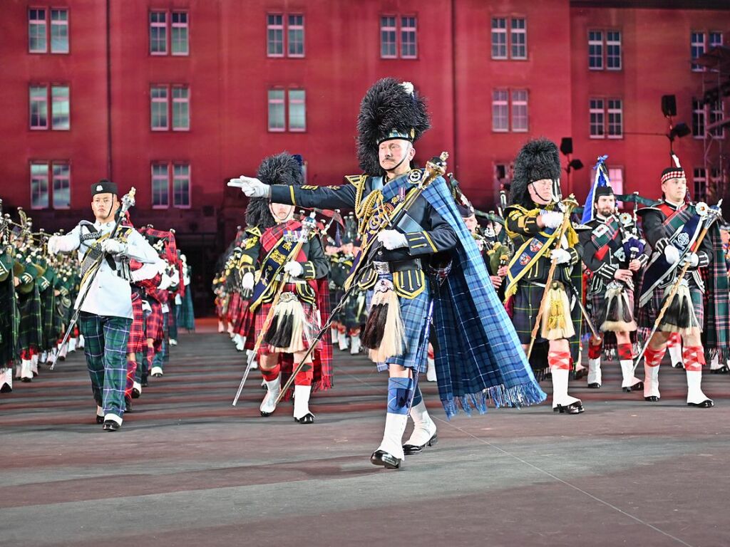 Eindrcke vom Basel Tattoo 2024