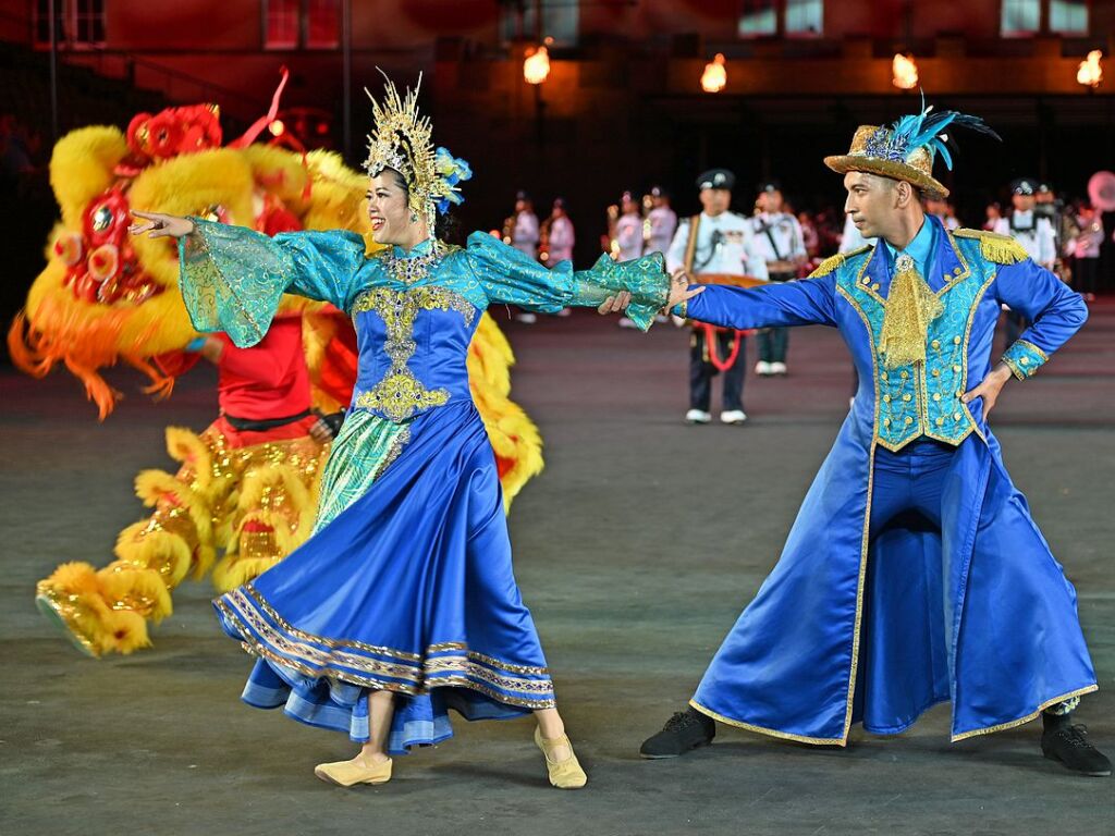 Eindrcke vom Basel Tattoo 2024