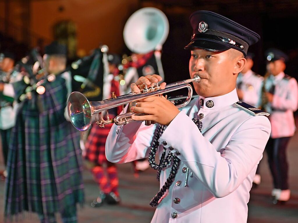 Eindrcke vom Basel Tattoo 2024