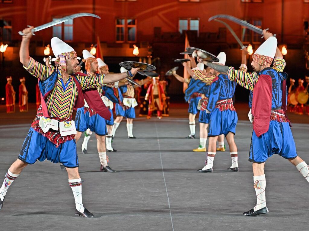 Eindrcke vom Basel Tattoo 2024