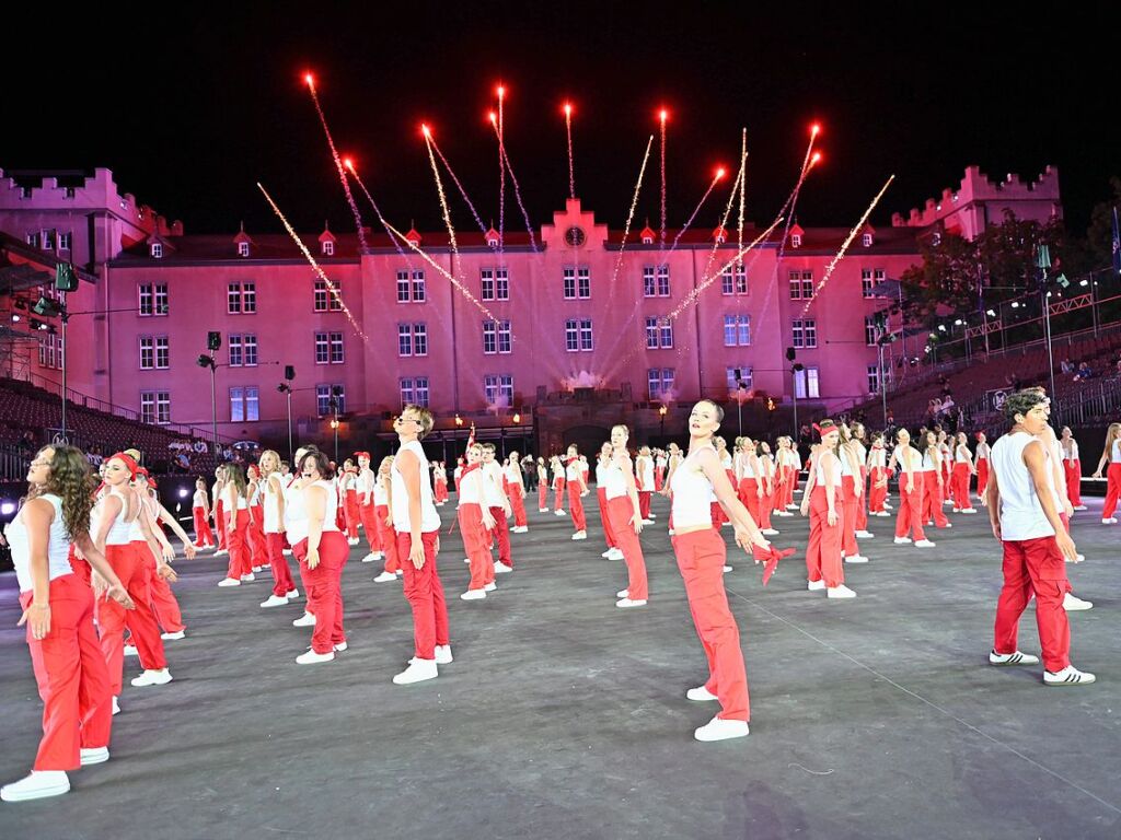 Eindrcke vom Basel Tattoo 2024