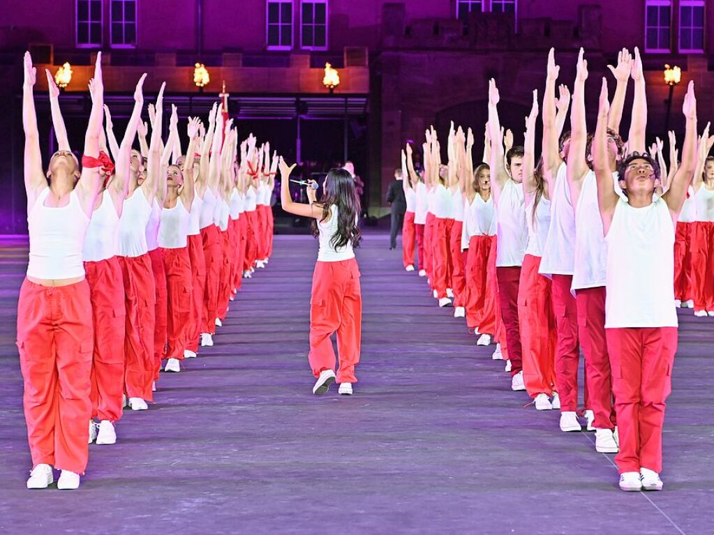 Eindrcke vom Basel Tattoo 2024