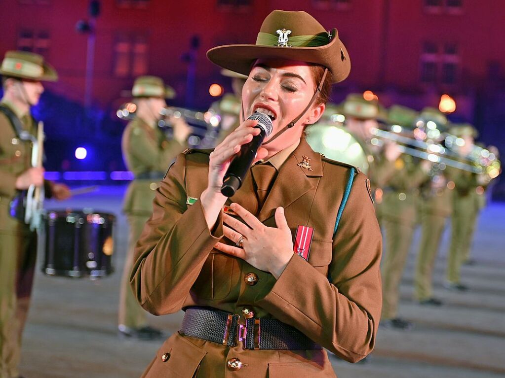 Eindrcke vom Basel Tattoo 2024