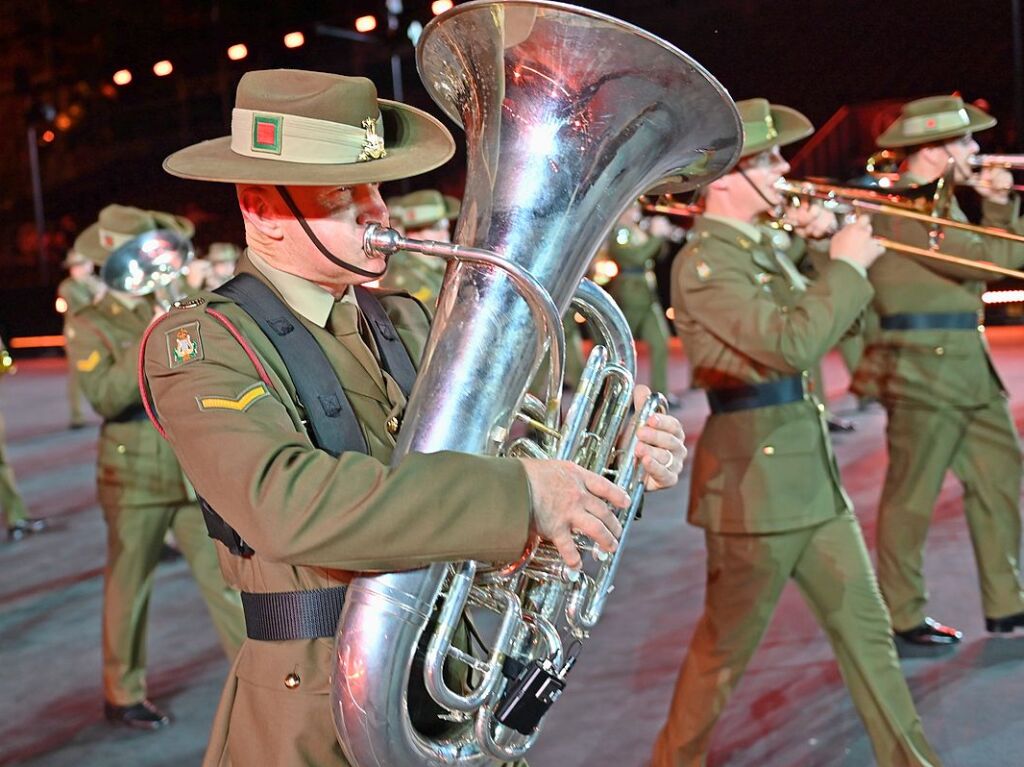 Eindrcke vom Basel Tattoo 2024