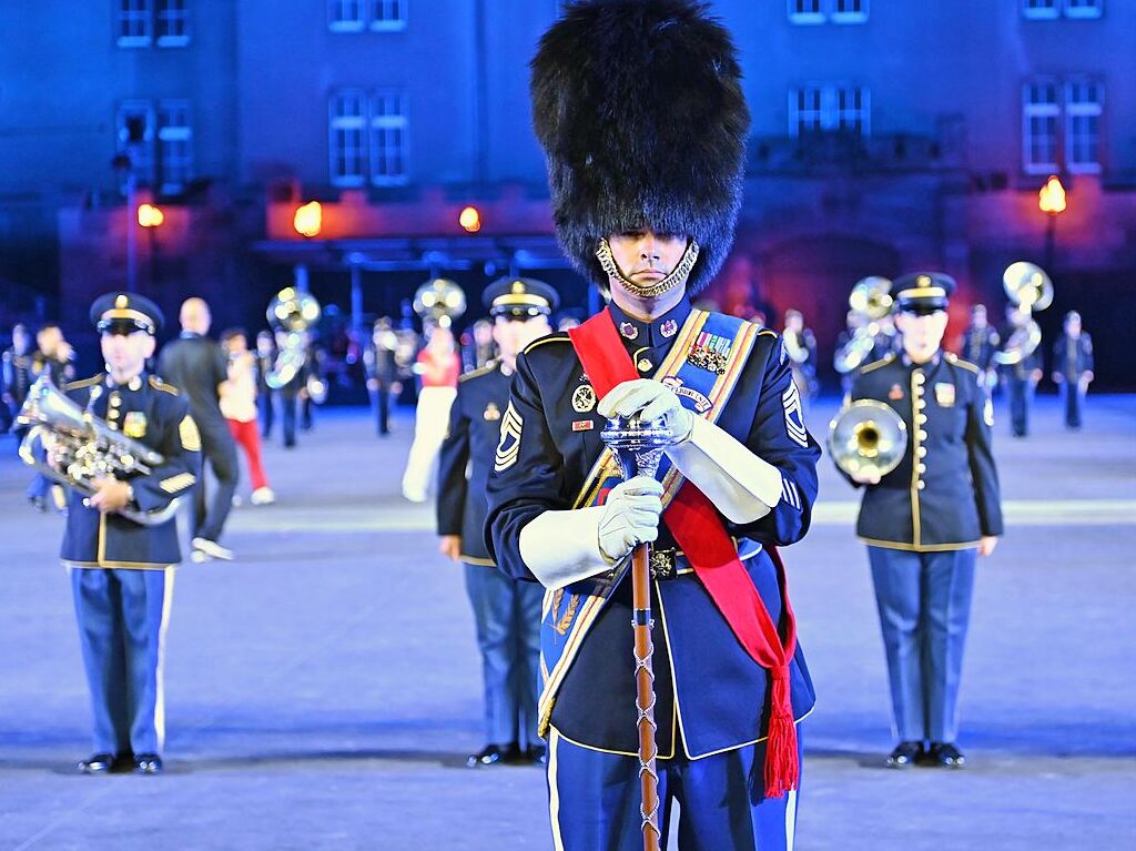 Eindrcke vom Basel Tattoo 2024