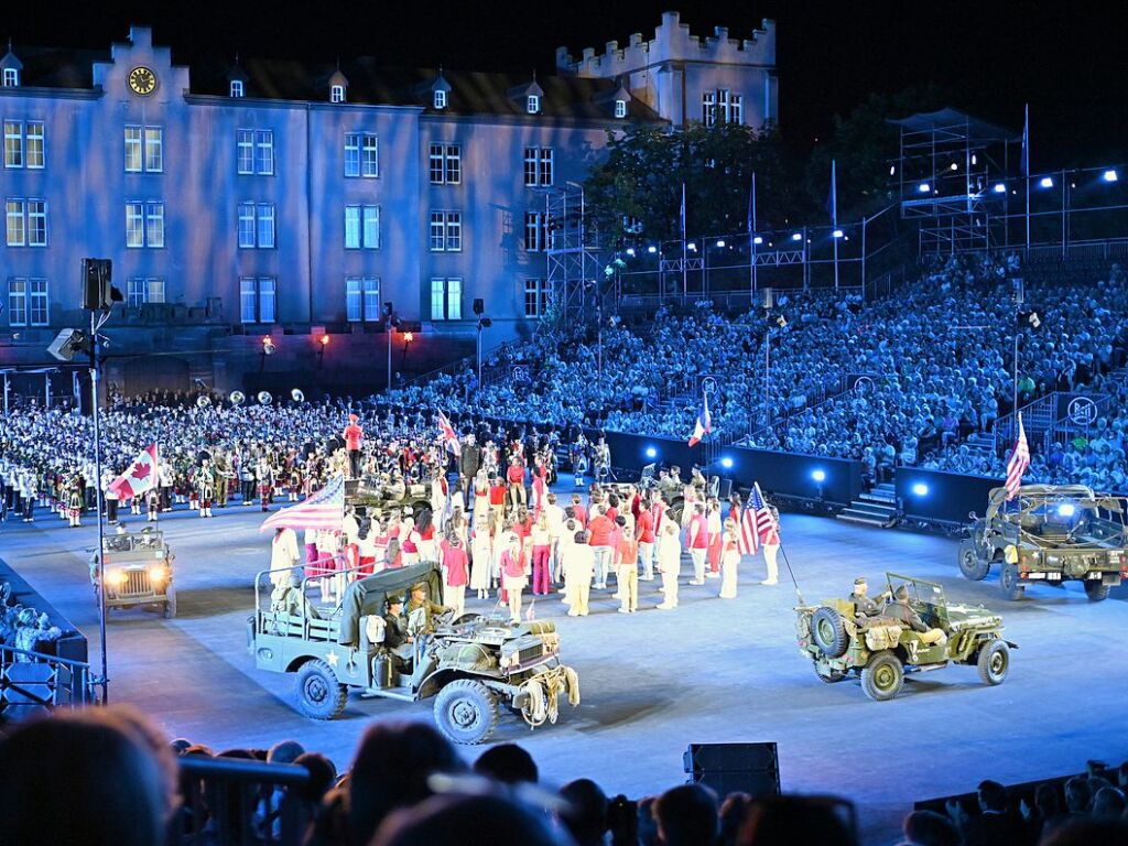 Eindrcke vom Basel Tattoo 2024