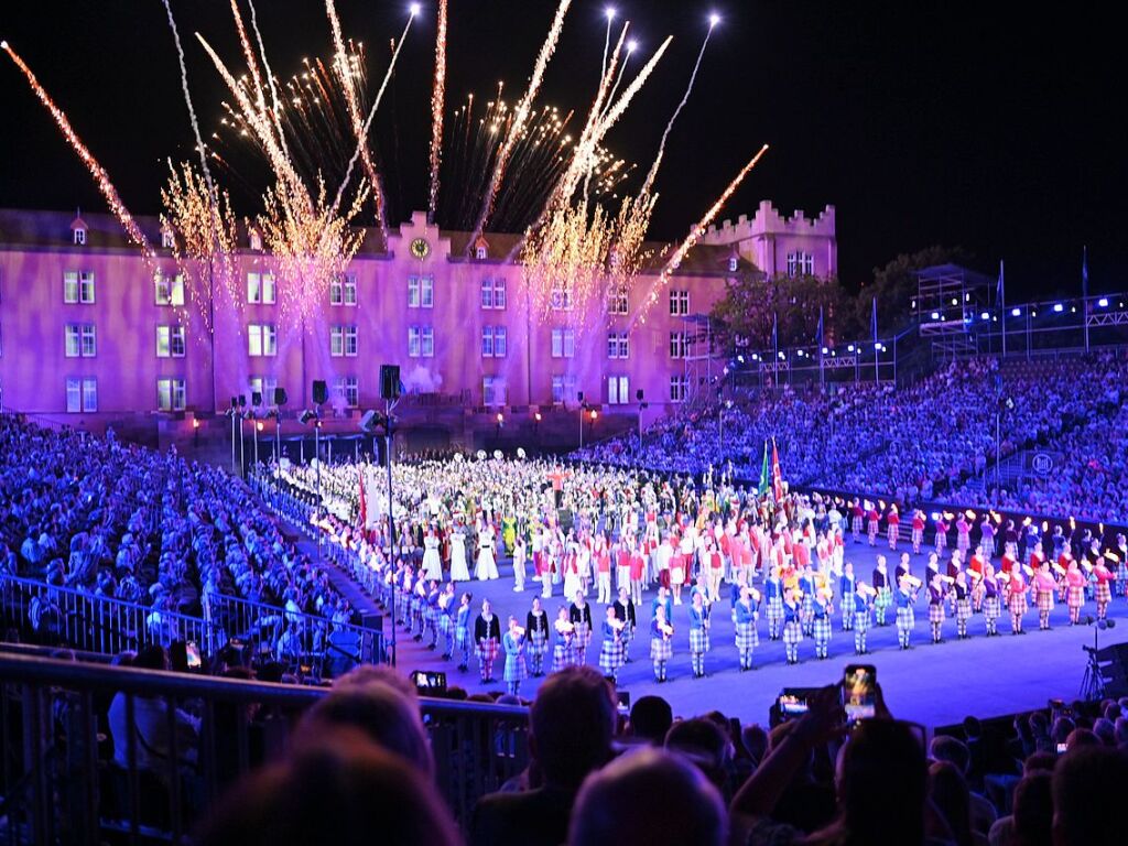 Eindrcke vom Basel Tattoo 2024