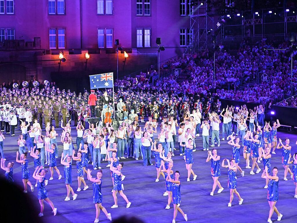 Eindrcke vom Basel Tattoo 2024