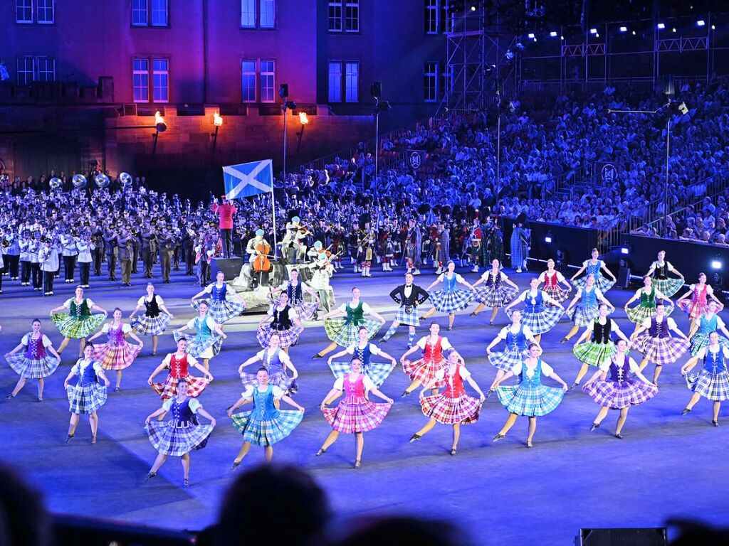 Eindrcke vom Basel Tattoo 2024