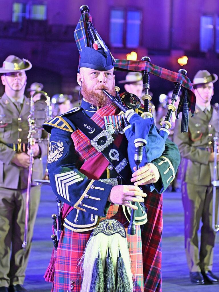 Eindrcke vom Basel Tattoo 2024