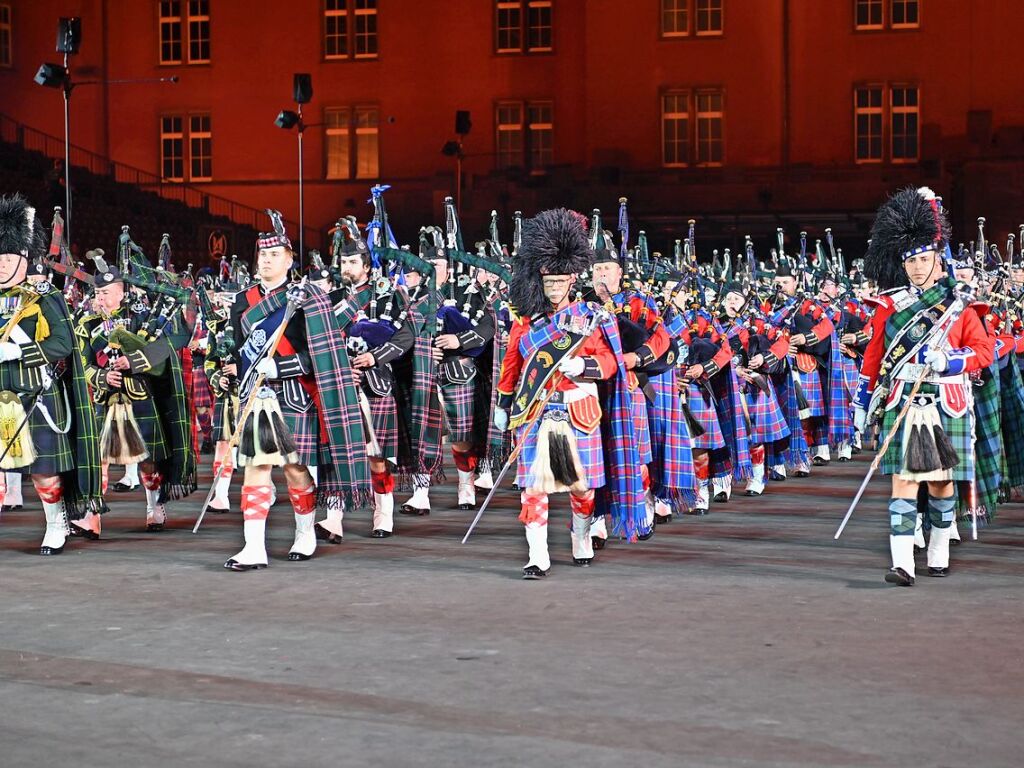 Eindrcke vom Basel Tattoo 2024