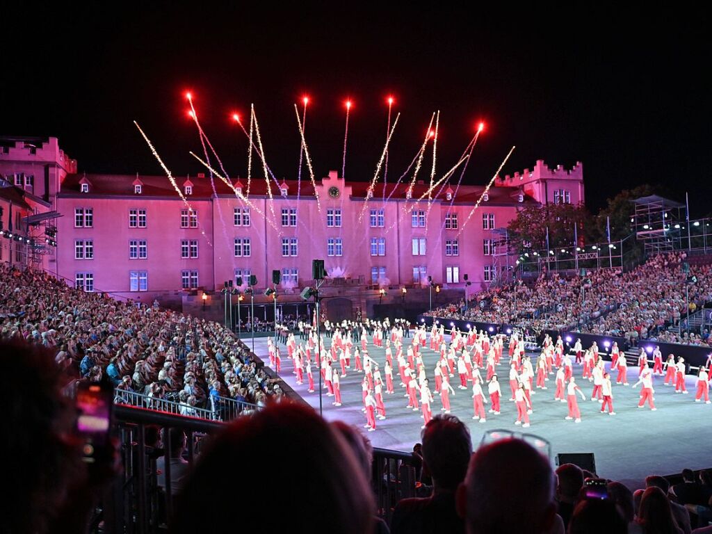 Eindrcke vom Basel Tattoo 2024