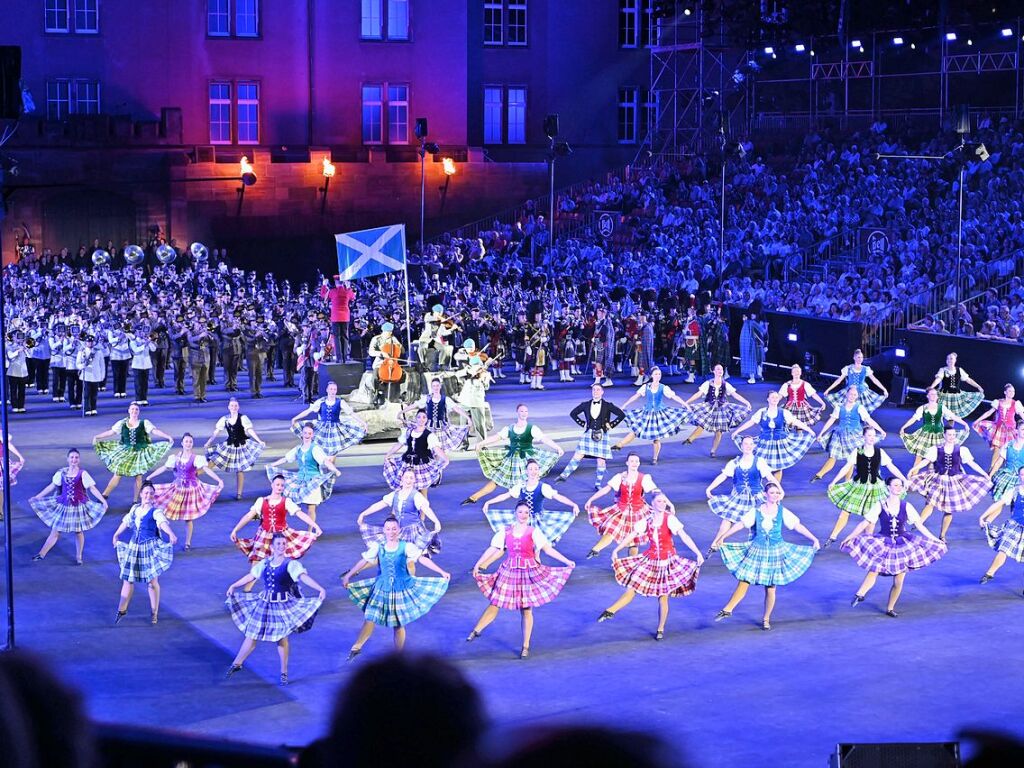 Eindrcke vom Basel Tattoo 2024