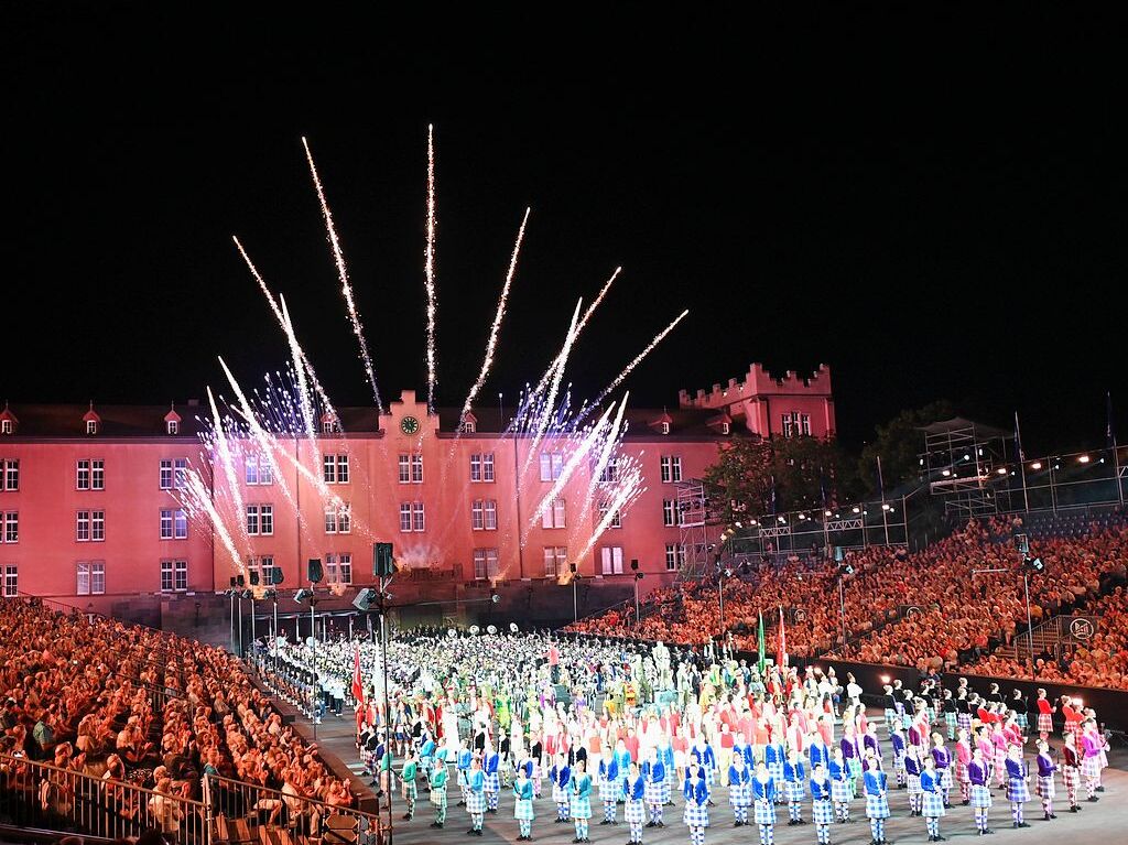 Eindrcke vom Basel Tattoo 2024