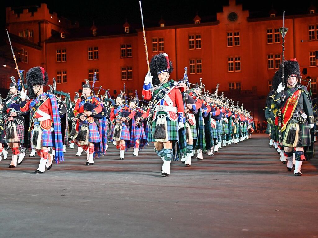 Eindrcke vom Basel Tattoo 2024