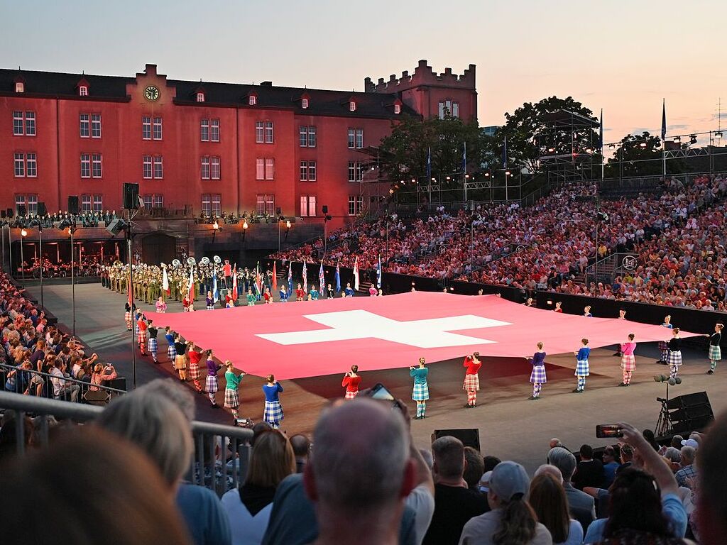 Eindrcke vom Basel Tattoo 2024