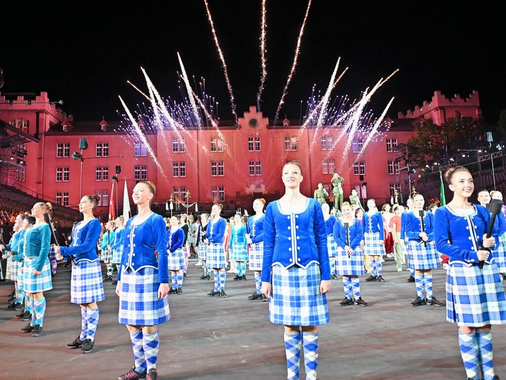 Eindrcke vom Basel Tattoo 2024