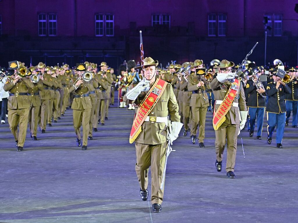 Eindrcke vom Basel Tattoo 2024