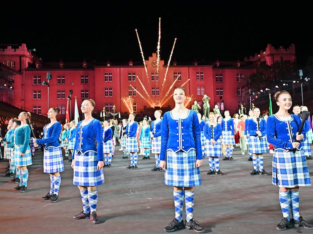 Eindrcke vom Basel Tattoo 2024