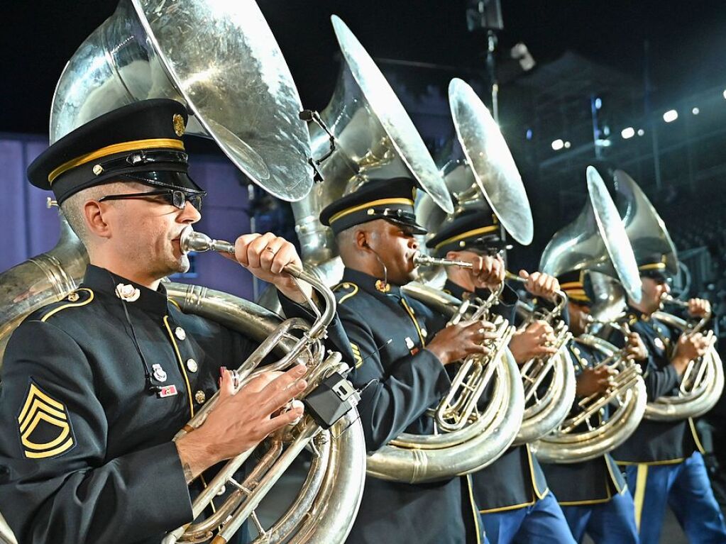 Eindrcke vom Basel Tattoo 2024