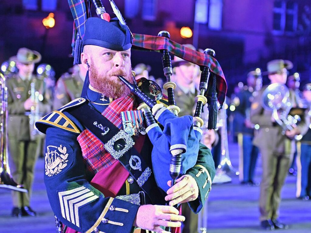 Eindrcke vom Basel Tattoo 2024