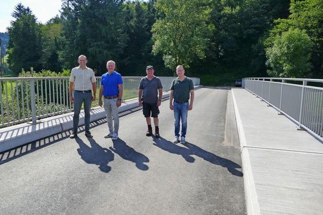 Eulenwaldbrcke bei Bleibach ist wichtig fr Land- und Forstwirte