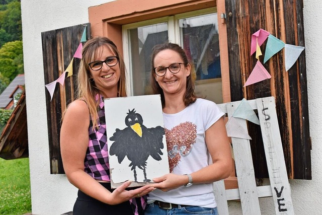 Veronika Paulicke (links) und  Samanth...gramms im Spieldorf Herten bernommen.  | Foto: Leony Stabla