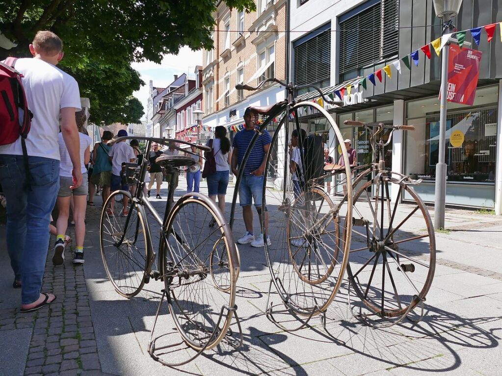 Offenburg feiert Freiheit in Erinnerung an die 13 Offenburger Forderungen nach demokratischen Grundrechten vom 12. September 1847 erstmals whrend der Hundstage.