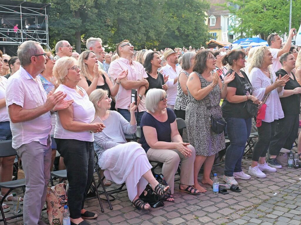 Howard Carpendale begeisterte die Fans in Emmendingen.