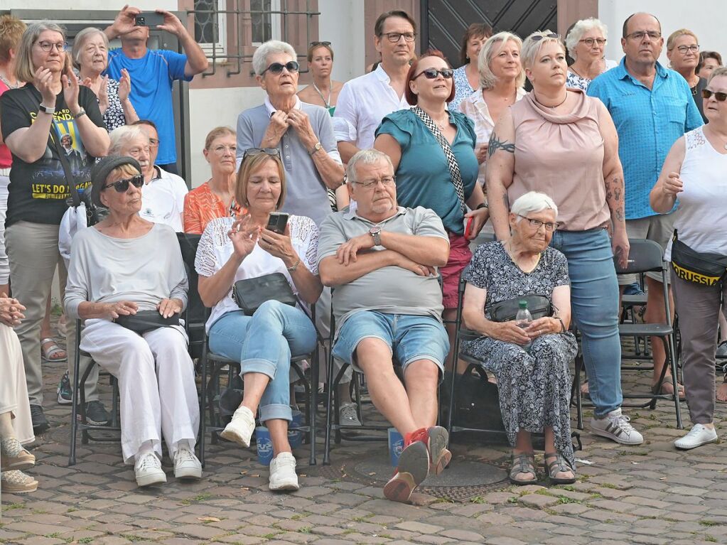 Howard Carpendale begeisterte die Fans in Emmendingen.