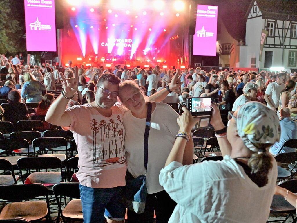 Howard Carpendale begeisterte die Fans in Emmendingen.