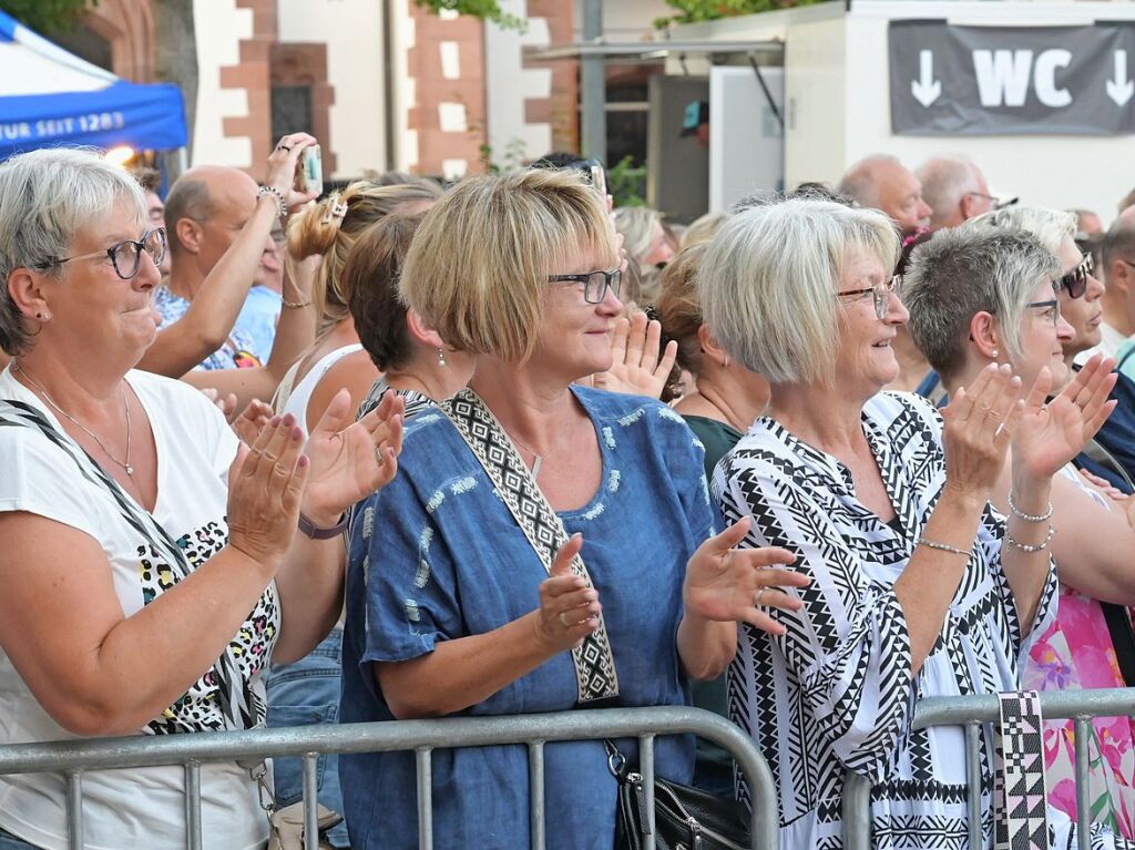 Howard Carpendale begeisterte die Fans in Emmendingen.