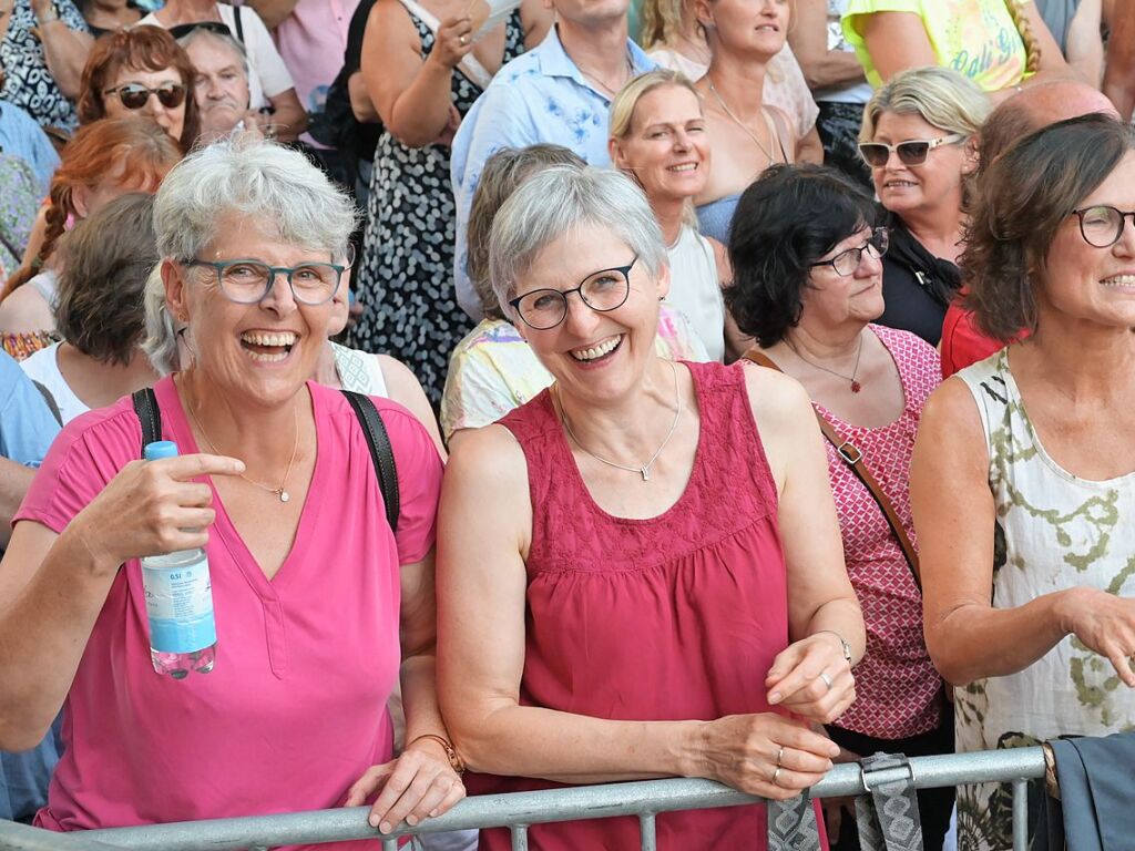 Howard Carpendale begeisterte die Fans in Emmendingen.