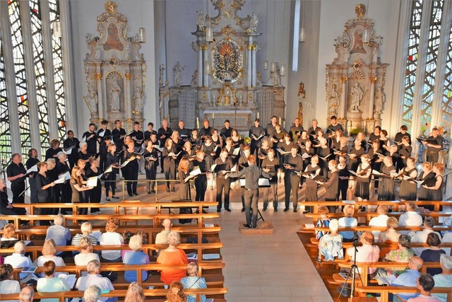 Zum Konzert  in Hinterzarten Pfarrkirc... der Madrigalchor Freiburg eingeladen.  | Foto: Thomas Biniossek