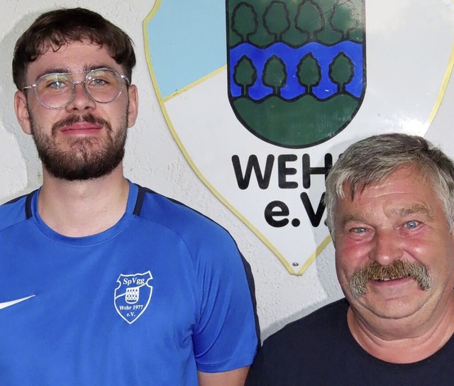 Valentin Greiner (links) ist neuer Jug.... Helmut Steinebrunner wird Beisitzer.  | Foto: Gerd Leutenecker