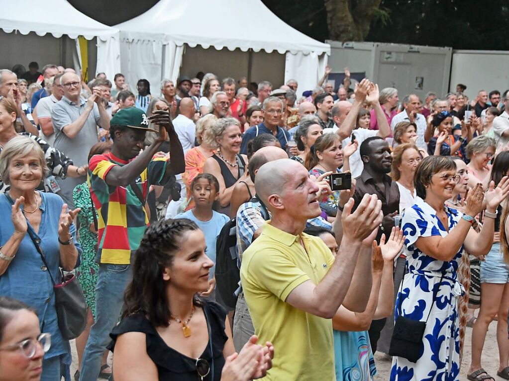 Stimmenkonzerte im Rosenfelspark mit Sona Jobarteh und die Congo Cowboys am Samstag und Helene Blum & Harald Haugaard Band am Sonntagh.