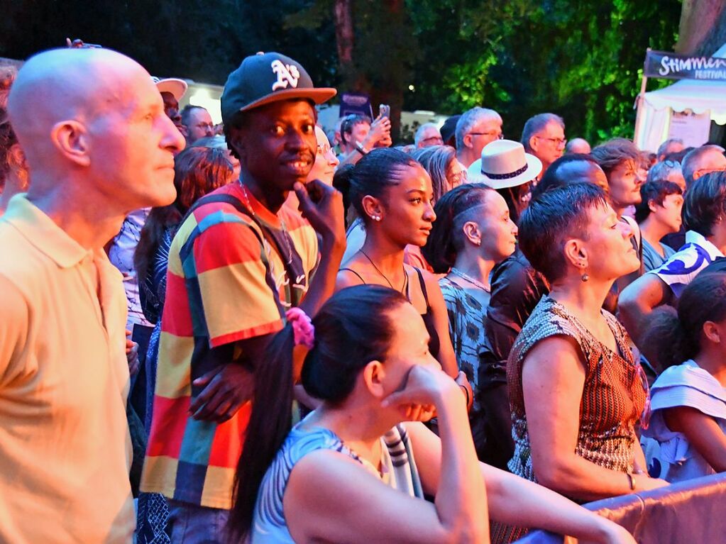 Stimmenkonzerte im Rosenfelspark mit Sona Jobarteh und die Congo Cowboys am Samstag und Helene Blum & Harald Haugaard Band am Sonntagh.