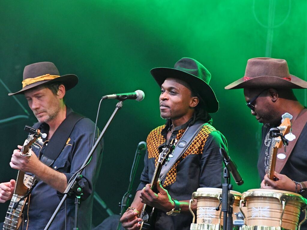 Stimmenkonzerte im Rosenfelspark mit Sona Jobarteh und die Congo Cowboys am Samstag und Helene Blum & Harald Haugaard Band am Sonntagh.