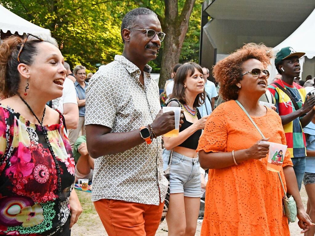 Stimmenkonzerte im Rosenfelspark mit Sona Jobarteh und die Congo Cowboys am Samstag und Helene Blum & Harald Haugaard Band am Sonntagh.