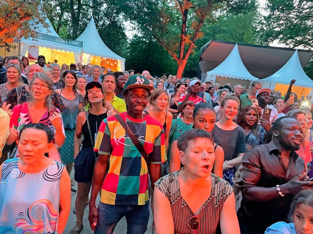 Stimmenkonzerte im Rosenfelspark mit Sona Jobarteh und die Congo Cowboys am Samstag und Helene Blum & Harald Haugaard Band am Sonntagh.