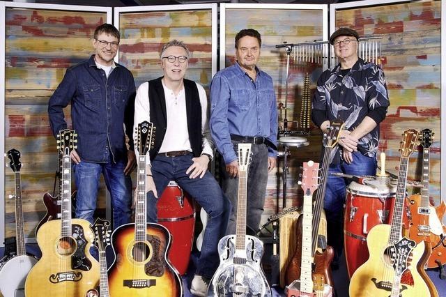 Die Frederick Street Band gibt ihr jhrliches Konzert am Stadtrainsee in Waldkirch