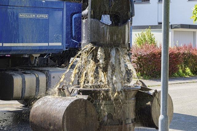 Kanalarbeiten in Gottenheim laufen gut