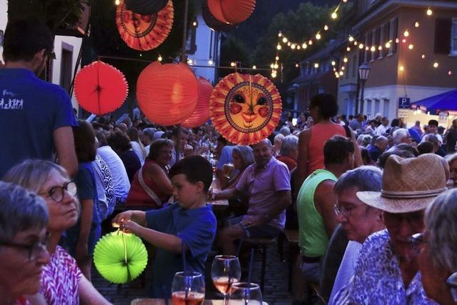 Lichtermeer in der Seelbacher Marktstrae