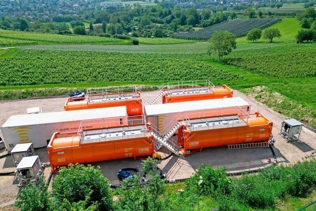 Das steckt hinter der temporren Anlage, die die Wasserversorgung in Mllheim und Umgebung sichern soll