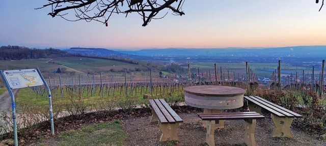 Blick vom Lufelberg ins Rheintal und ...r die Windenergie ausgewiesen werden.  | Foto: Ulrich Schmitt-Langelott