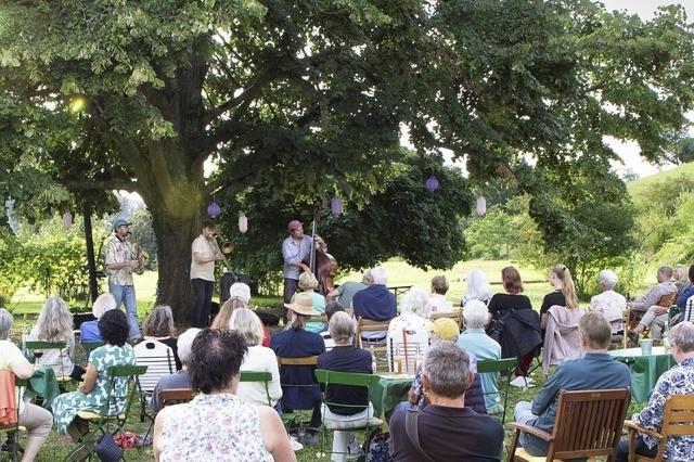 Landelins Garten in Ettenheimmnster ldt zu Lyrik und Jazz