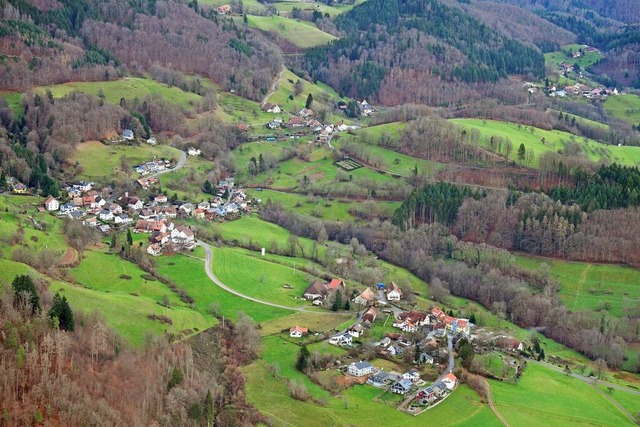 Raitbach aus der Vogelperspektive  | Foto: Erich Meyer