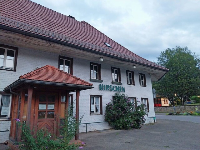 Im Gasthaus Hirschen knnte neuer Wohnraum entstehen.  | Foto: Sidney-Marie Schiefer