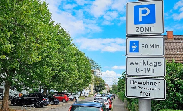 In den Parkraumbewirtschaftungszonen L...sofort auch Gewerbeparkausweise geben.  | Foto: Stadtverwaltung Weil am Rhein / Bhr