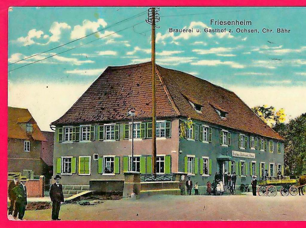 Gasthaus Brauerei Ochsen 1917